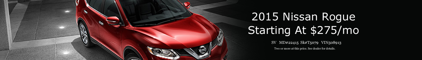 Indianapolis Nissan Rogue Lease Special